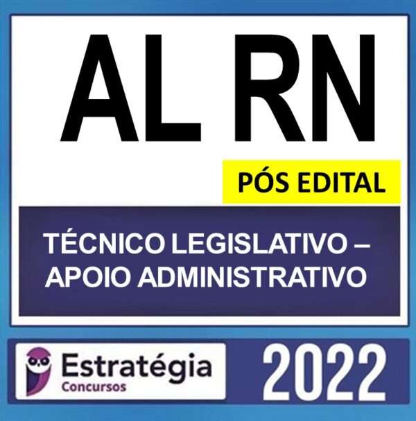 rateio-al-rn-tecnico-legislativo-apoio-administrativo AL RN – PÓS EDITAL – ( TÉCNICO LEGISLATIVO – APOIO ADMINISTRATIVO ) – ESTRATÉGIA 2022 - Imagem 1