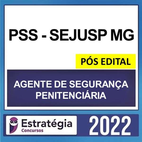 rateio-sejusp-mg-pos-edital-2022-600x600 PSS-SEJUSP MG – PÓS EDITAL – ( AGENTE PENITENCIÁRIO ) – ESTRATÉGIA 2022 - Imagem 1