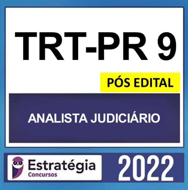 rateio-trt-pr-9-analista-judiciario-pos-edital-estrategia-2022 TRT-PR 9ª Região – PÓS EDITAL – ( ANALISTA JUDICIÁRIO – ÁREA JUDICIÁRIA ) – ESTRATÉGIA 2022 - Imagem 1