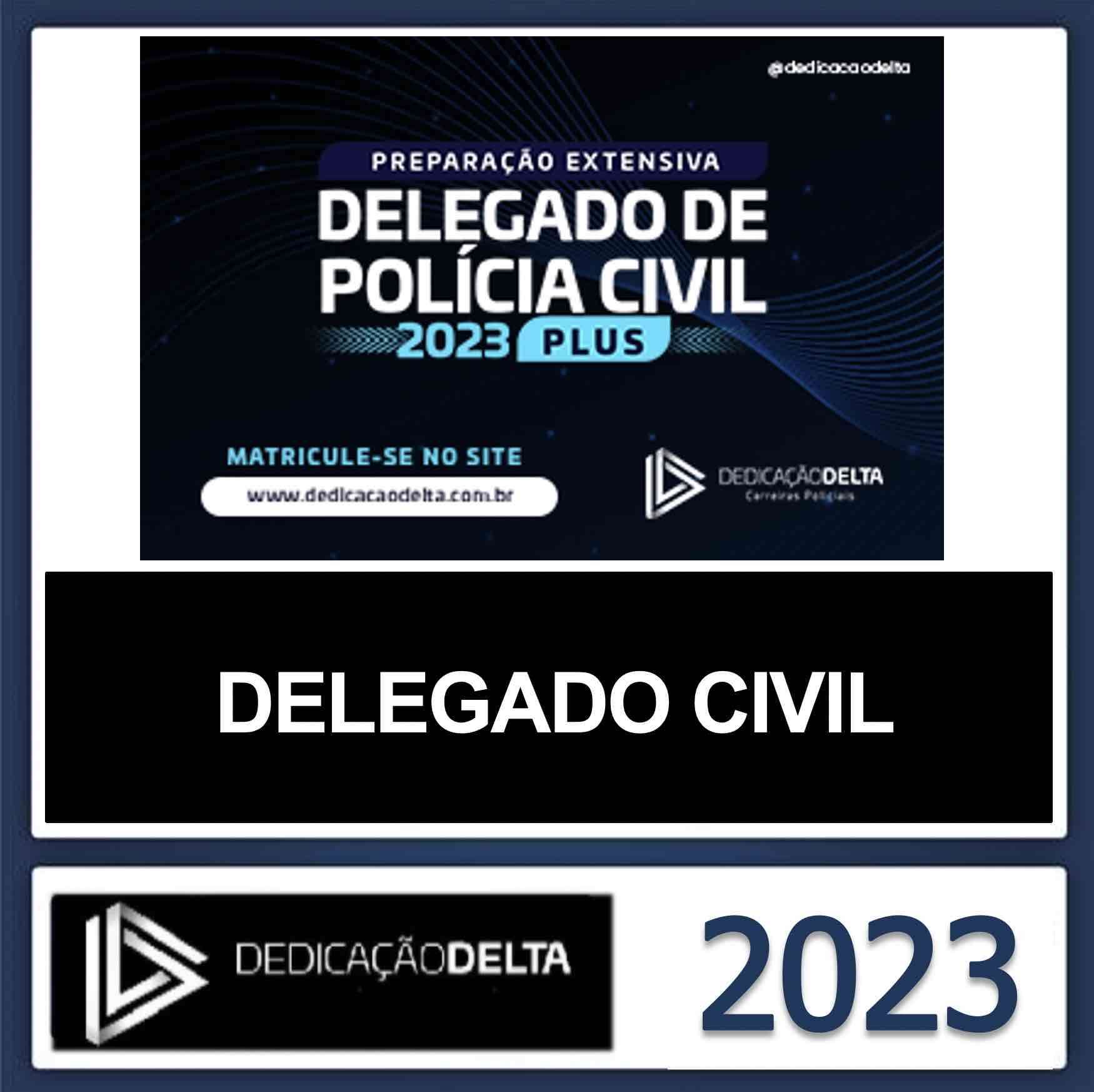 RATEIO DELEGADO CIVIL EXTENSIVO PLUS – DEDICAÇÃO DELTA 2023 RATEIO DELEGADO CIVIL EXTENSIVO PLUS – DEDICAÇÃO DELTA 2023
