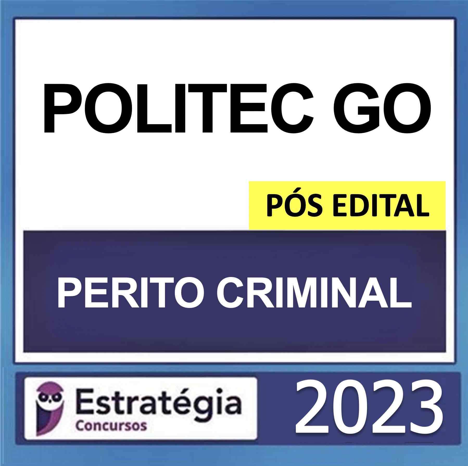 rateio-politec-go-estrategia-2023-pos-edital POLITEC GO – PÓS EDITAL – (PERITO CRIMINAL) – ESTRATÉGIA 2023 - Imagem 1
