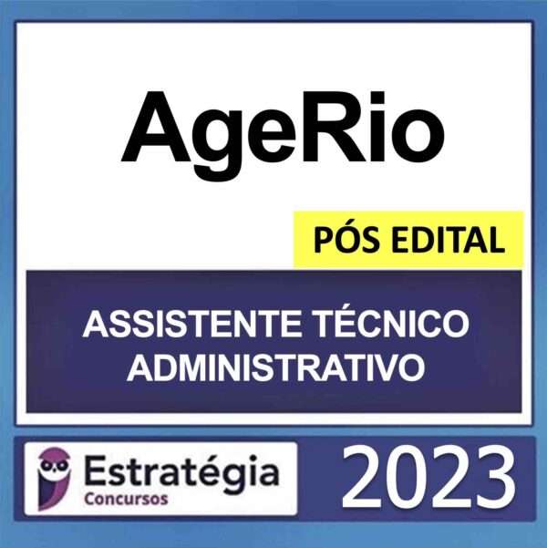 rateio-agerio-pos-edital-600x601 AgeRio – PÓS EDITAL – (ASSISTENTE TÉCNICO ADMINISTRATIVO) – ESTRATÉGIA 2023 - Imagem 1