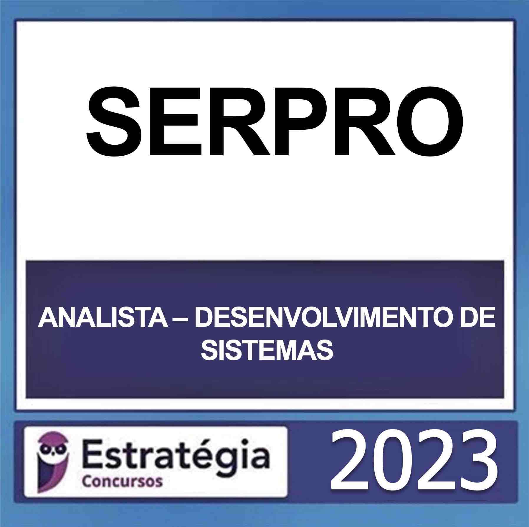 rateio-serpro-analista-desenvolvimento-de-sistema SERPRO – (ANALISTA – DESENVOLVIMENTO DE SISTEMAS) – ESTRATÉGIA 2023 - Imagem 1
