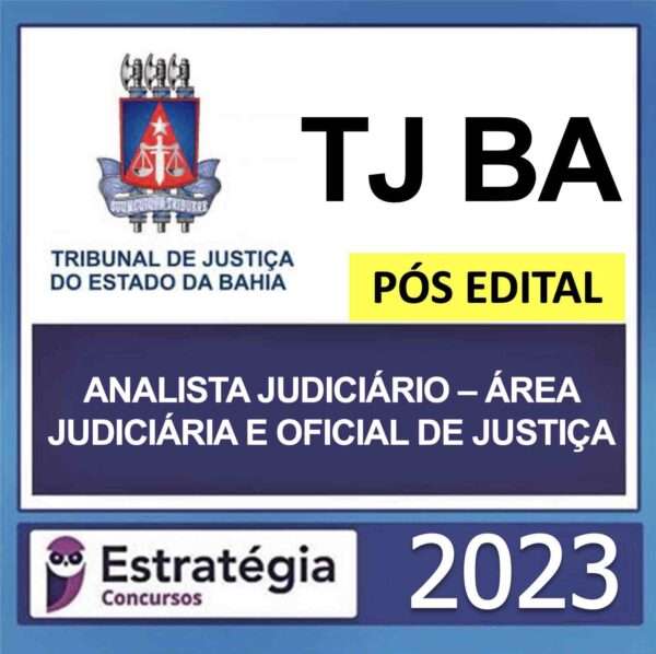 rateio-tj-ba-analista-judiciaria-2023-estrategia-600x598 TJ BA – (ANALISTA JUDICIÁRIO – ÁREA JUDICIÁRIA E OFICIAL DE JUSTIÇA) – ESTRATÉGIA 2023 - Imagem 1