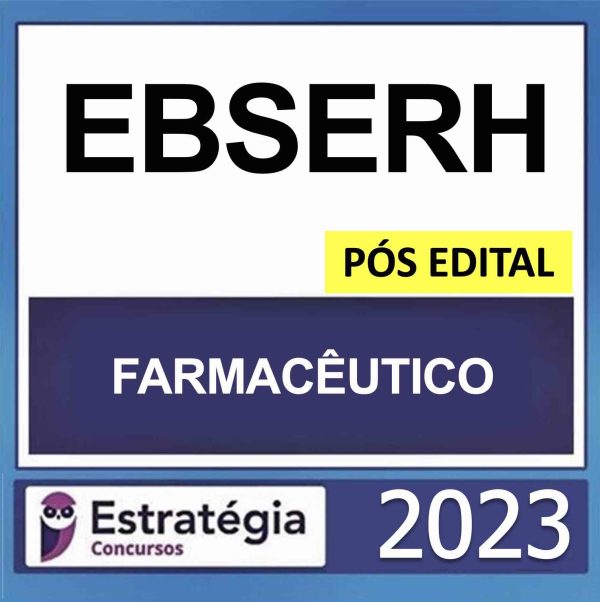 Rateio EBSERH Pós Edital Farmacêutico Estratégia 2023 Rateio EBSERH Pós Edital Farmacêutico Estratégia 2023