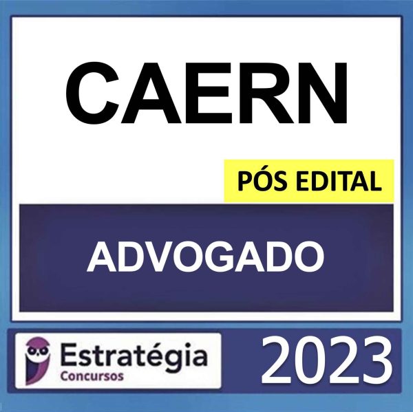 Rateio CAERN Advogado Pós Edital Estratégia 2023 Rateio CAERN Advogado Pós Edital Estratégia 2023