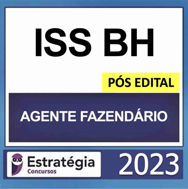 Rateio ISS BH Agente Fazendário Pós Edital Estratégia 2023 Rateio ISS BH Agente Fazendário Pós Edital Estratégia 2023