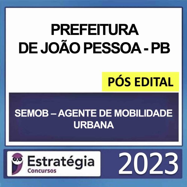 Rateio SEMOB Pós Edital Estratégia 2023 Rateio SEMOB Pós Edital Estratégia 2023