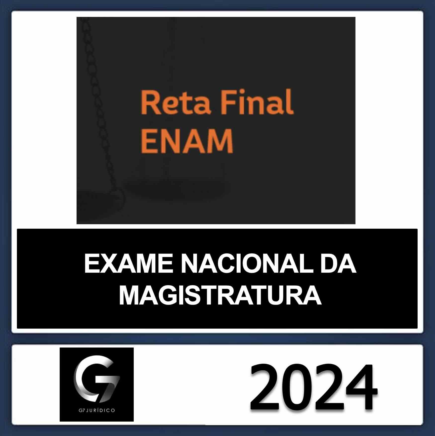 RATEIO ENAM RETA FINAL G7 2024 (PÓS EDITAL) ENAM – PÓS EDITAL (RETA FINAL) – G7 JURÍDICO 2024 - Imagem 1