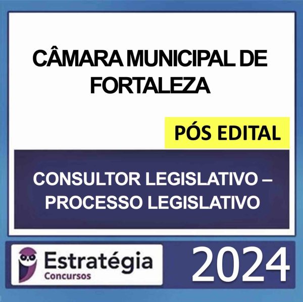Rateio Câmara de Fortaleza Consultor Legislativo Processo Legislativo Pós Edital Estratégia 2024 Rateio Câmara de Fortaleza Consultor Legislativo Processo Legislativo Pós Edital Estratégia 2024