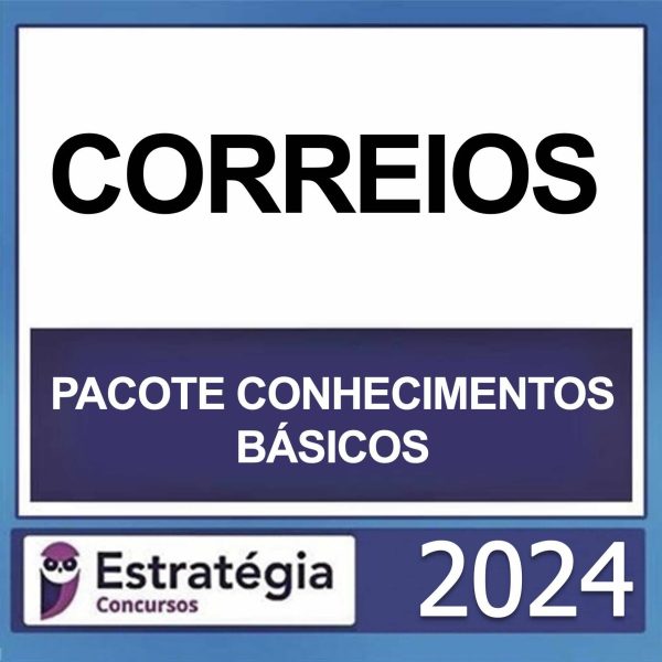 Rateio Correios Estratégia 2024 (Pacote Conhecimentos Básicos) Rateio Correios Estratégia 2024 (Pacote Conhecimentos Básicos)