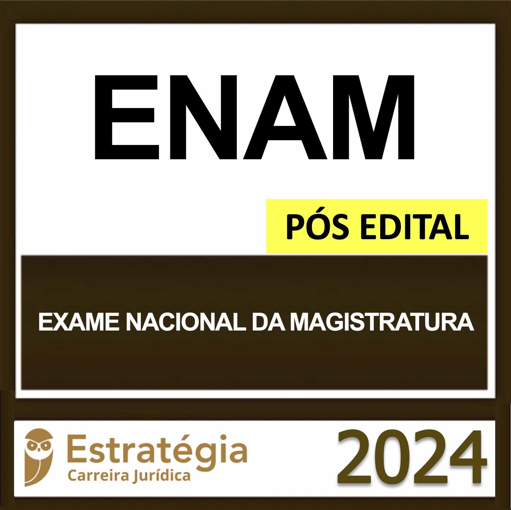 Rateio ENAM Estratégia 2024 (Exame Nacional da Magistratura) ENAM – PÓS EDITAL – (EXAME NACIONAL DA MAGISTRATURA) – ESTRATÉGIA 2024 - Imagem 1