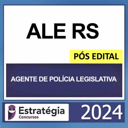 Rateio ALE RS Policia Legislativa Pós Edital Estratégia 2024