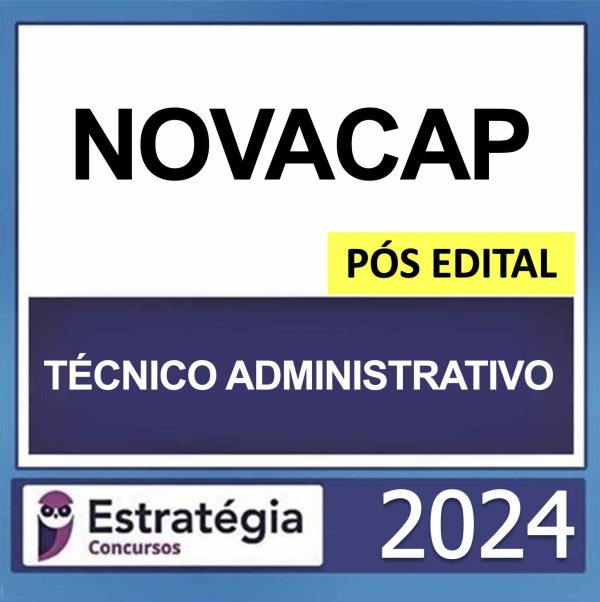 RATEIO NOVACAP TÉCNICO ADMINISTRATIVO PÓS EDITAL ESTRATEGIA 2024 RATEIO NOVACAP TÉCNICO ADMINISTRATIVO PÓS EDITAL ESTRATEGIA 2024