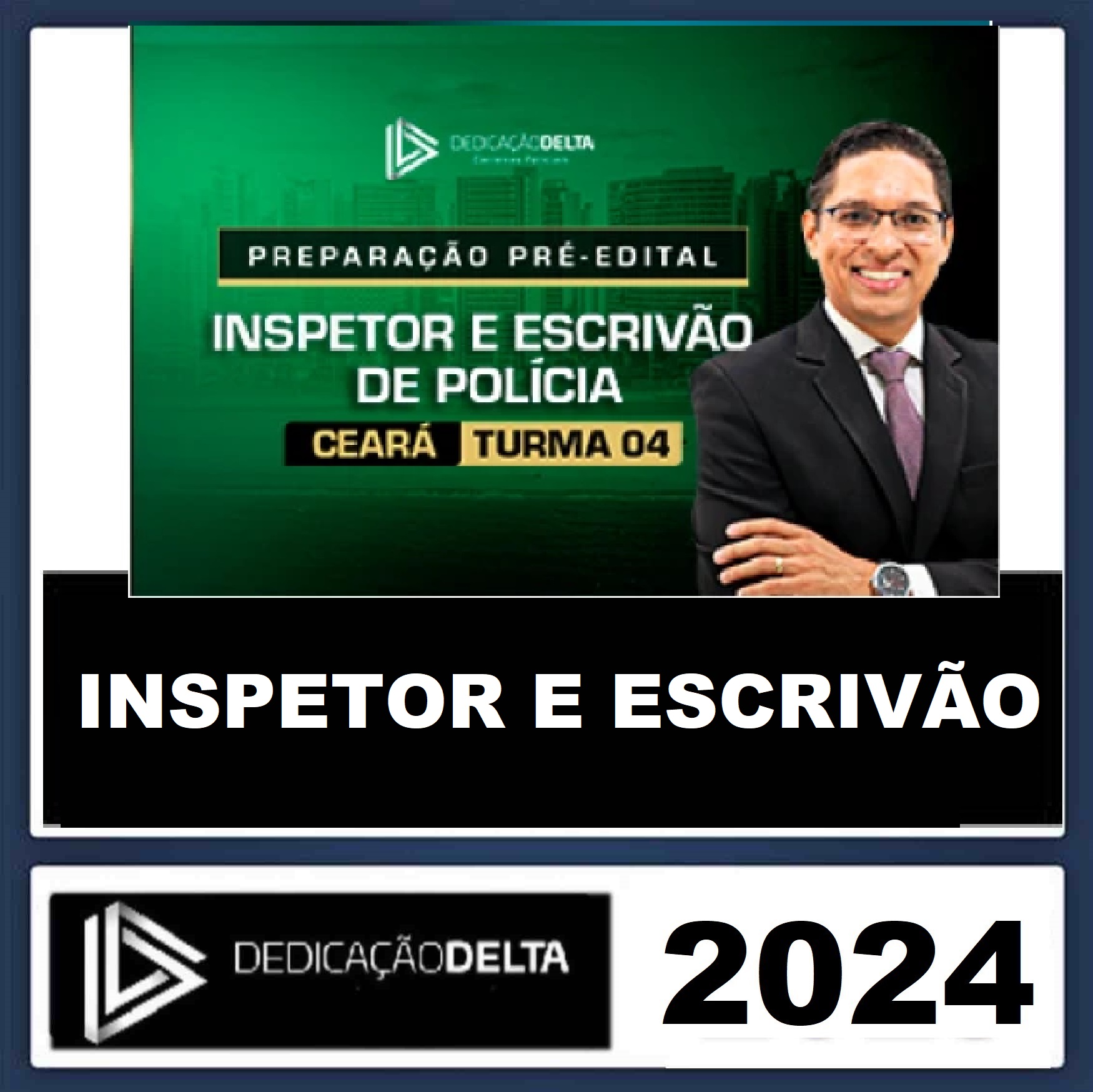 RATEIO PC CE - INVESTIGADOR E ESCRIVÃO - CEARÁ - PCCE - DEDICAÇÃO DELTA - 2024 RATEIO PC CE - INVESTIGADOR E ESCRIVÃO - CEARÁ - PCCE - DEDICAÇÃO DELTA - 2024