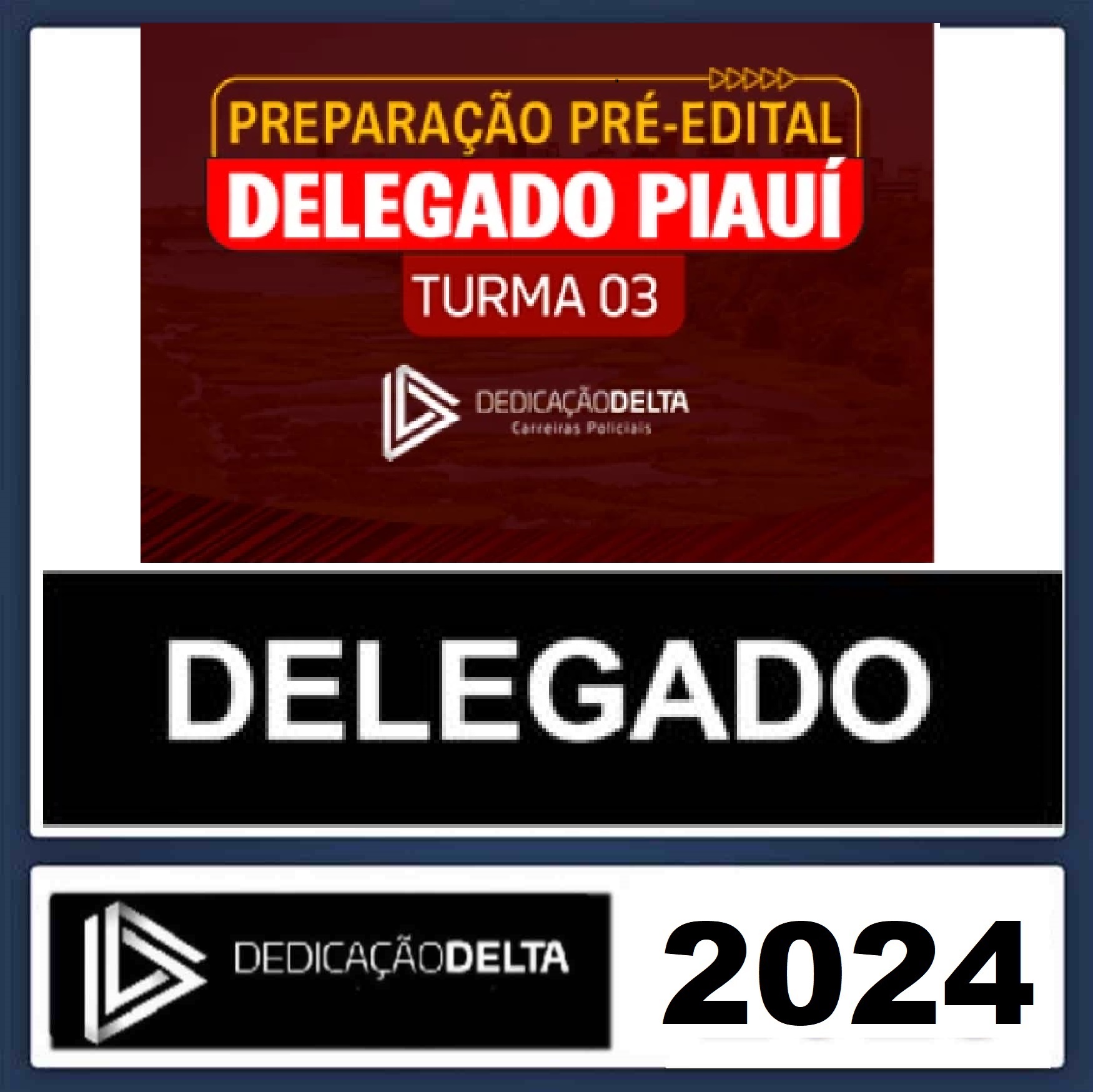 RATEIOPC PI - DELEGADO DE POLICIA CIVIL - PIAUÍ - DEDICAÇÃO DELTA - TURMA 03 - 2024 RATEIOPC PI - DELEGADO DE POLICIA CIVIL - PIAUÍ - DEDICAÇÃO DELTA - TURMA 03 - 2024
