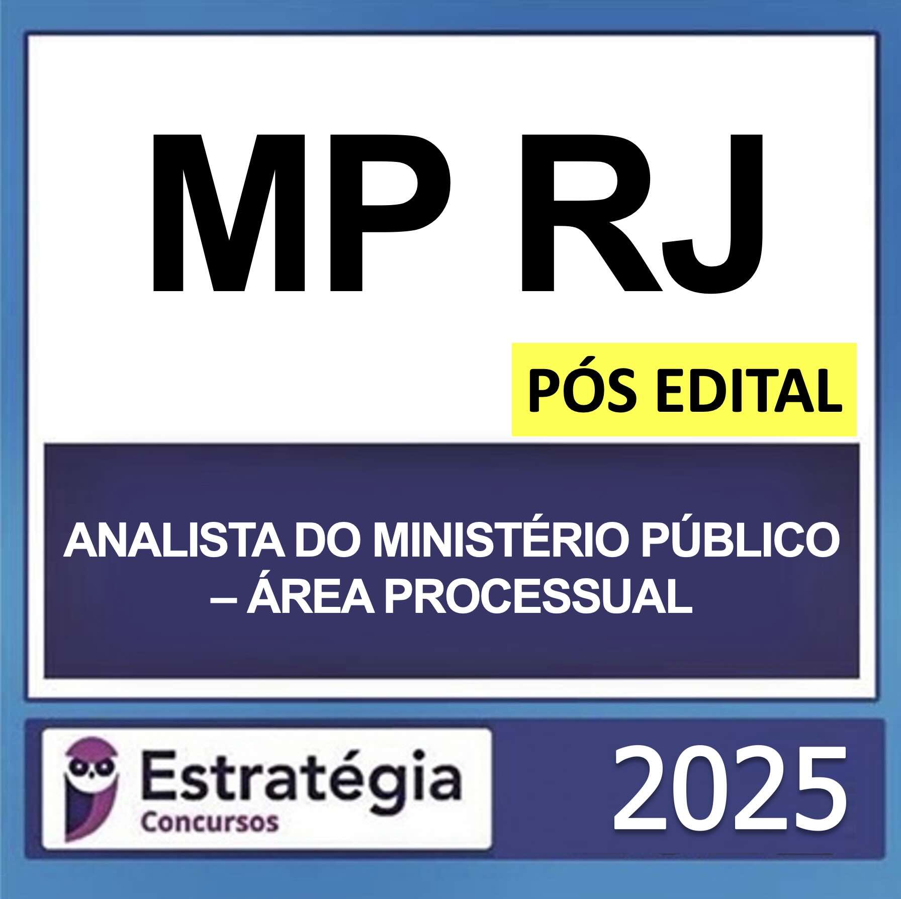 Screenshot MP RJ – PÓS EDITAL – (ANALISTA – ÁREA PROCESSUAL + PASSO) – ESTRATÉGIA 2025 - Imagem 1
