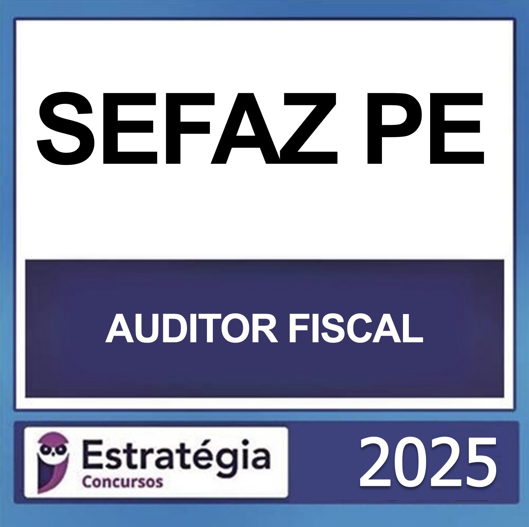 Screenshot SEFAZ PE – (AUDITOR FISCAL) – ESTRATÉGIA 2025 - Imagem 1