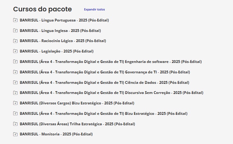 RATEIO BANRISUL (ÁREA 4 - TRANSFORMAÇÃO DIGITAL E GESTÃO DE TI) ESTRATÉGIA 2025