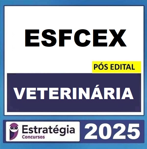 RATEIO ESFCEX - PÓS EDITAL (VETERINÁRIA) ESTRATÉGIA 2025 ESFCEX - PÓS EDITAL (VETERINÁRIA) ESTRATÉGIA 2025 - Imagem 1