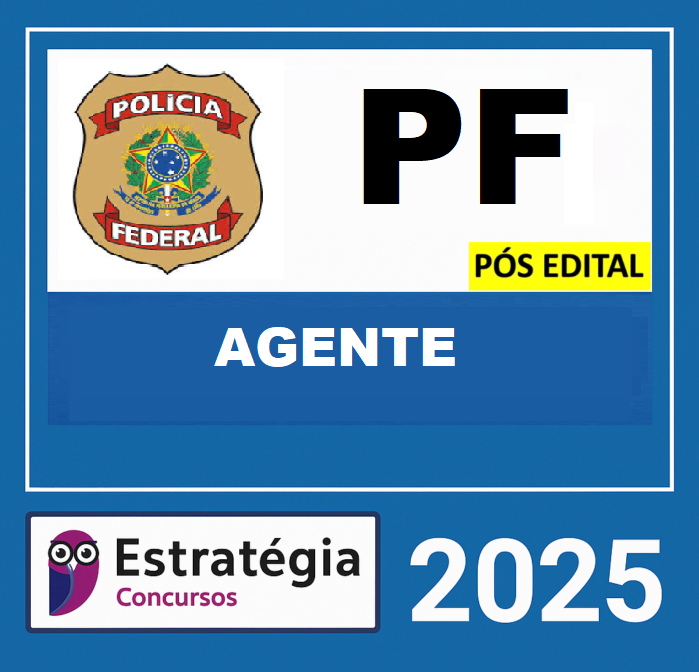 RATEIO PF AGENTE PÓS EDITAL ESTRATEGIA 2025 PF – PÓS EDITAL – (AGENTE DA POLÍCIA FEDERAL + PASSO) – ESTRATÉGIA 2025 - Imagem 1