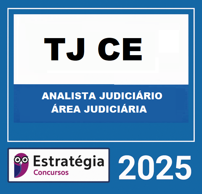 RATEIO TJ-CE (ANALISTA JUDICIÁRIO – ÁREA JUDICIÁRIA) ESTRATEGIA 2025 TJ-CE (ANALISTA JUDICIÁRIO – ÁREA JUDICIÁRIA) ESTRATEGIA 2025 - Imagem 1