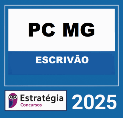 RATEIO PC-MG (ESCRIVÃO) ESTRATEGIA 2025