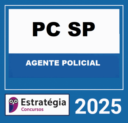 RATEIO PC-SP (AGENTE POLICIAL) - ESTRATEGIA 2025 