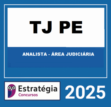 RATEIO TJ-PE (ANALISTA - ÁREA JUDICIÁRIA) ESTRATEGIA 2025 
