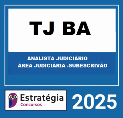 RATEIO TJ-PE (ANALISTA - ÁREA JUDICIÁRIA) ESTRATEGIA 2025 