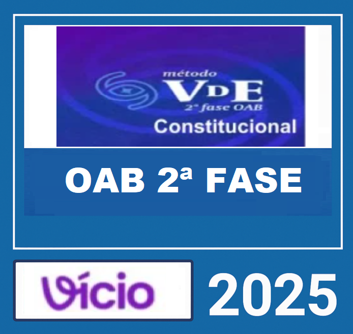 Rateio OAB 2ª FASE 44 (CONSTITUCIONAL) MÉTODO VDE Rateio OAB 2ª FASE 44 (CONSTITUCIONAL) MÉTODO VDE