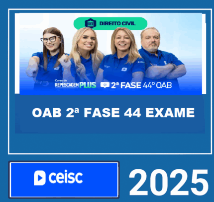 Rateio OAB 2ª FASE 44 EXAME – (DIREITO CIVIL) – CEISC 2025