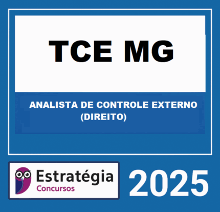 Rateio TCE-MG (ANALISTA DE CONTROLE EXTERNO - DIREITO) ESTRATEGIA 2025 (2)