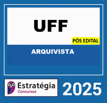 Rateio UFF Arquivista Pós Edital Estratégia Pós Edital 2025