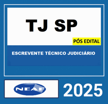 Rateio TJ SP Pós Edital Escrevente Intensivo NEAF 2025