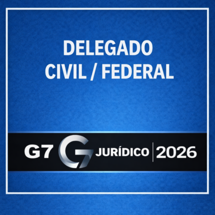 RATEIO DELEGADO CIVIL / FEDERAL – G7 JURÍDICO 2026