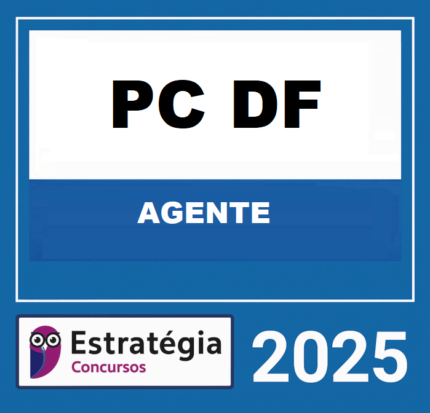 RATEIO PC-DF (AGENTE) – ESTRATÉGIA 2025