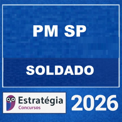 RATEIO PM-SP (SOLDADO) – ESTRATÉGIA 2026