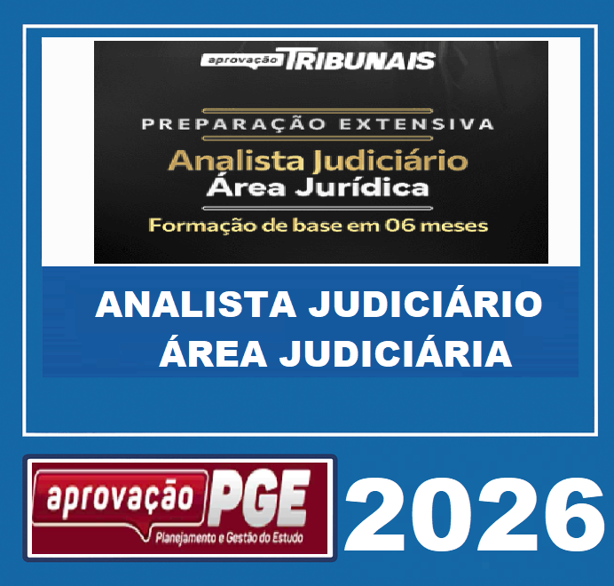 RATEIO PREPARAÇÃO EXTENSIVA – ANALISTA JUDICIÁRIO – ÁREA JUDICIÁRIA – APROVAÇÃO 20252026 RATEIO PREPARAÇÃO EXTENSIVA – ANALISTA JUDICIÁRIO – ÁREA JUDICIÁRIA – APROVAÇÃO 20252026