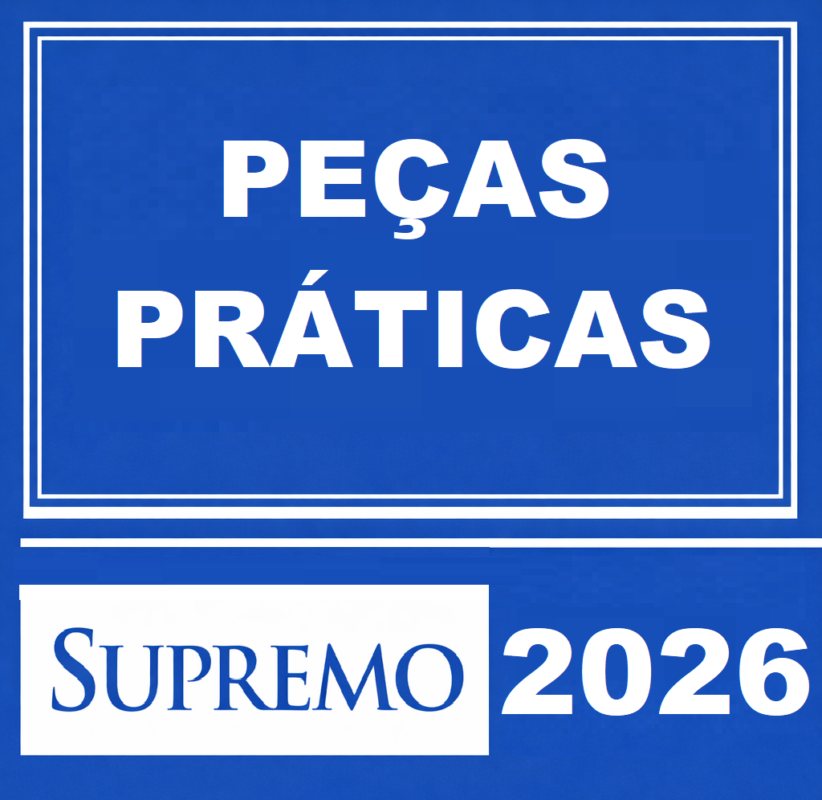 RATEIO PEÇAS PRÁTICAS PARA DELEGADO DE POLÍCIA SUPREMO TV – 2026 👮‍♂️📘