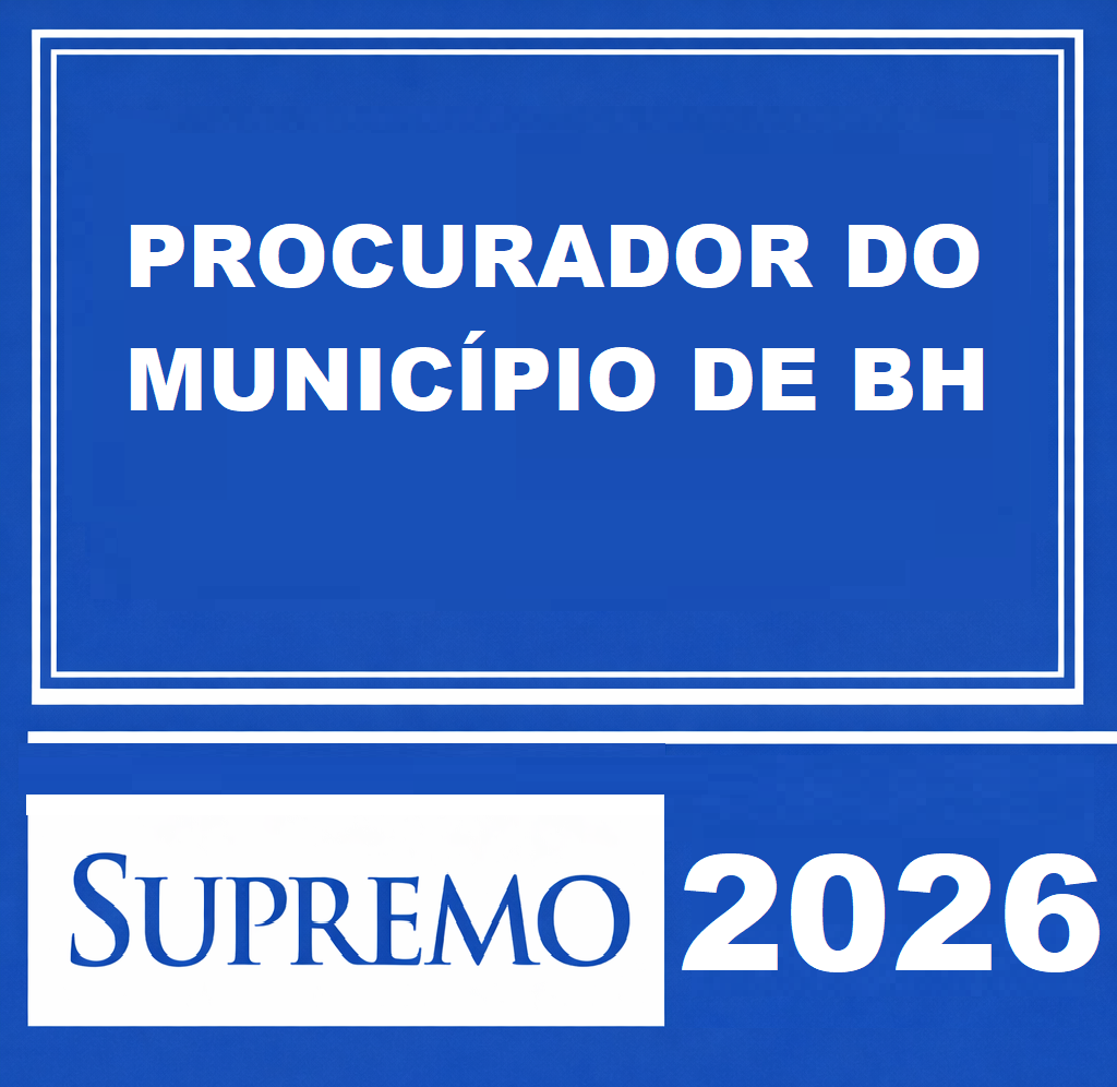 ⚖️ RATEIO PROCURADOR DO MUNICÍPIO DE BELO HORIZONTE SUPREMO TV – 2026 📘📚 PROCURADOR DO MUNICÍPIO DE BELO HORIZONTE SUPREMO TV – 2026 - Imagem 1