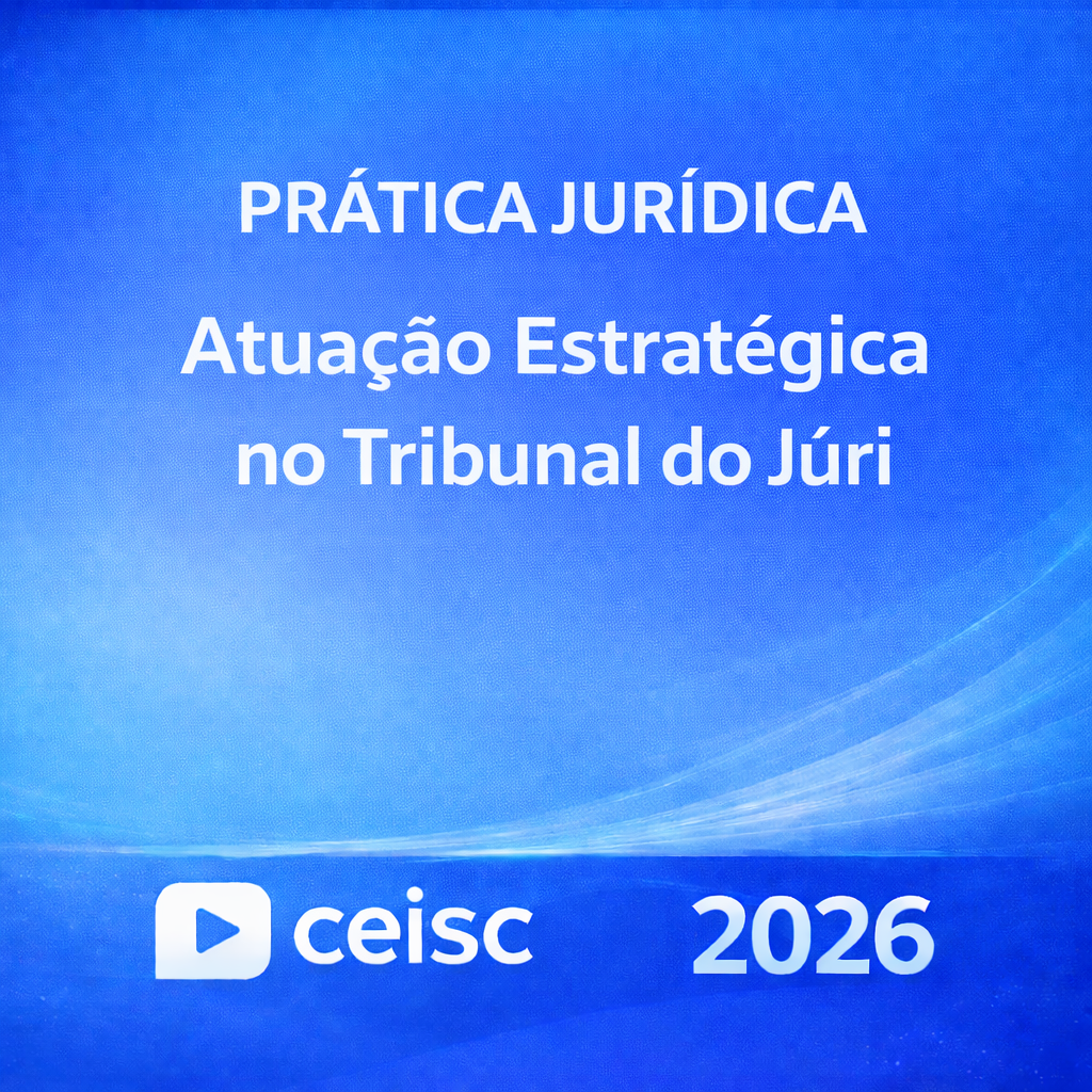 RATEIO PRÁTICA – ATUAÇÃO ESTRATÉGICA NO TRIBUNAL DO JÚRI – CEISC – 2026 ⚖️📘 PRÁTICA JURIDICA – ATUAÇÃO ESTRATÉGICA NO TRIBUNAL DO JÚRI – CEISC 2026 - Imagem 1