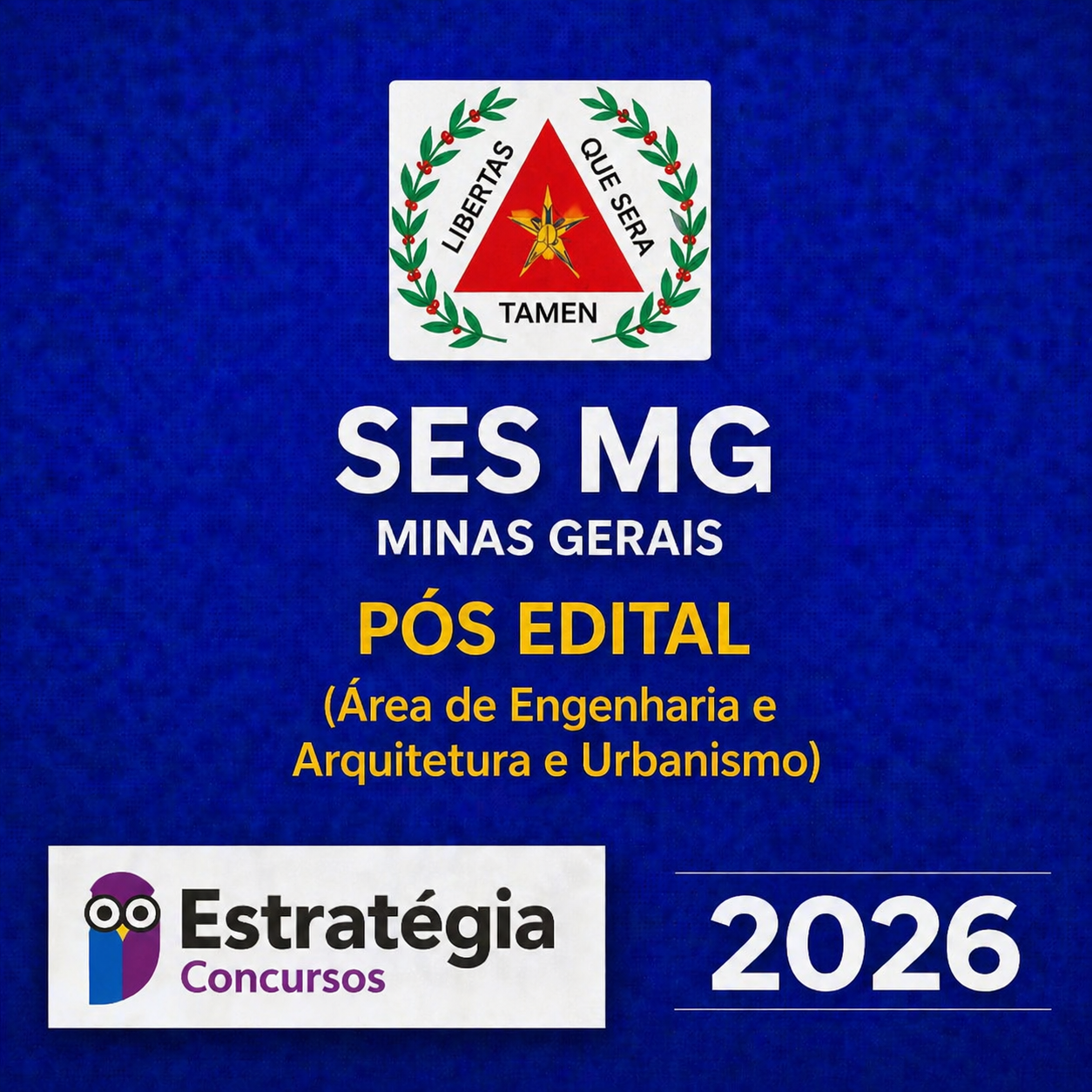 RATEIO SES-MG PÓS-EDITAL (ÁREA DE ENGENHARIA E ARQUITETURA E URBANISMO) – ESTRATÉGIA CONCURSOS – 2026 🏗️📘 SES-MG PÓS-EDITAL (ÁREA DE ENGENHARIA E ARQUITETURA E URBANISMO) – ESTRATÉGIA CONCURSOS – 2026 - Imagem 1
