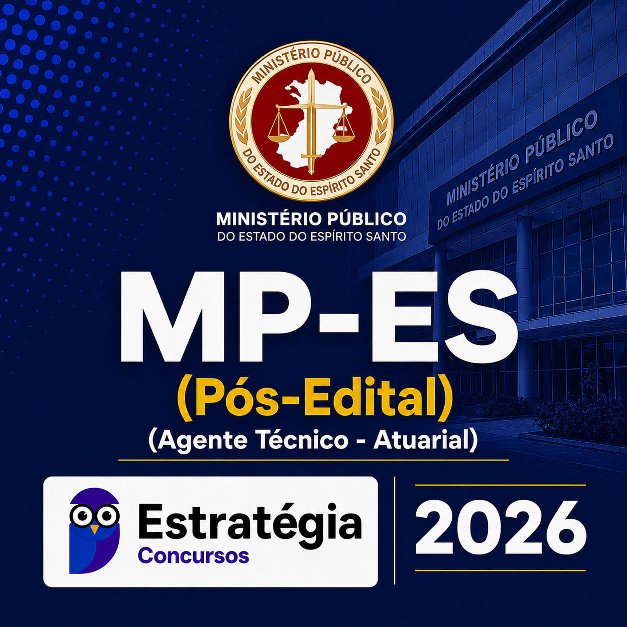 MP-ES (Pós-Edital) (Agente Técnico - Atuarial) ESTRATEGIA- 2026 MP-ES PÓS-EDITAL (AGENTE TÉCNICO – ATUARIAL) – ESTRATÉGIA CONCURSOS – 2026 - Imagem 1