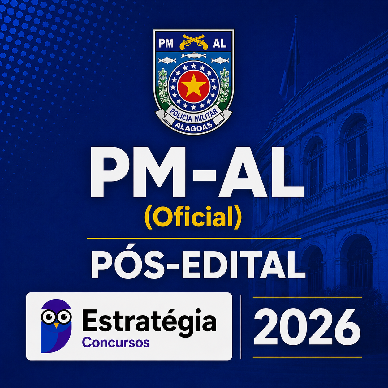 RATEIO PM-AL PÓS-EDITAL (OFICIAL) – ESTRATÉGIA CONCURSOS – 2026 🚔📘 PM-AL PÓS-EDITAL (OFICIAL) – ESTRATÉGIA CONCURSOS – 2026 - Imagem 1