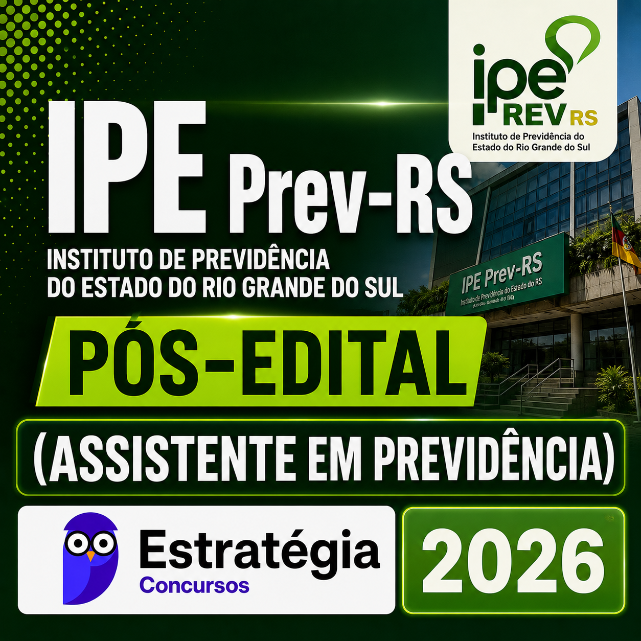 IPE-Prev-RS-Pos-Edital-Assistente-em-Previdencia-Estrategia-2026.png IPE PREV-RS PÓS-EDITAL (ASSISTENTE EM PREVIDÊNCIA) – ESTRATÉGIA CONCURSOS – 2026 - Imagem 1