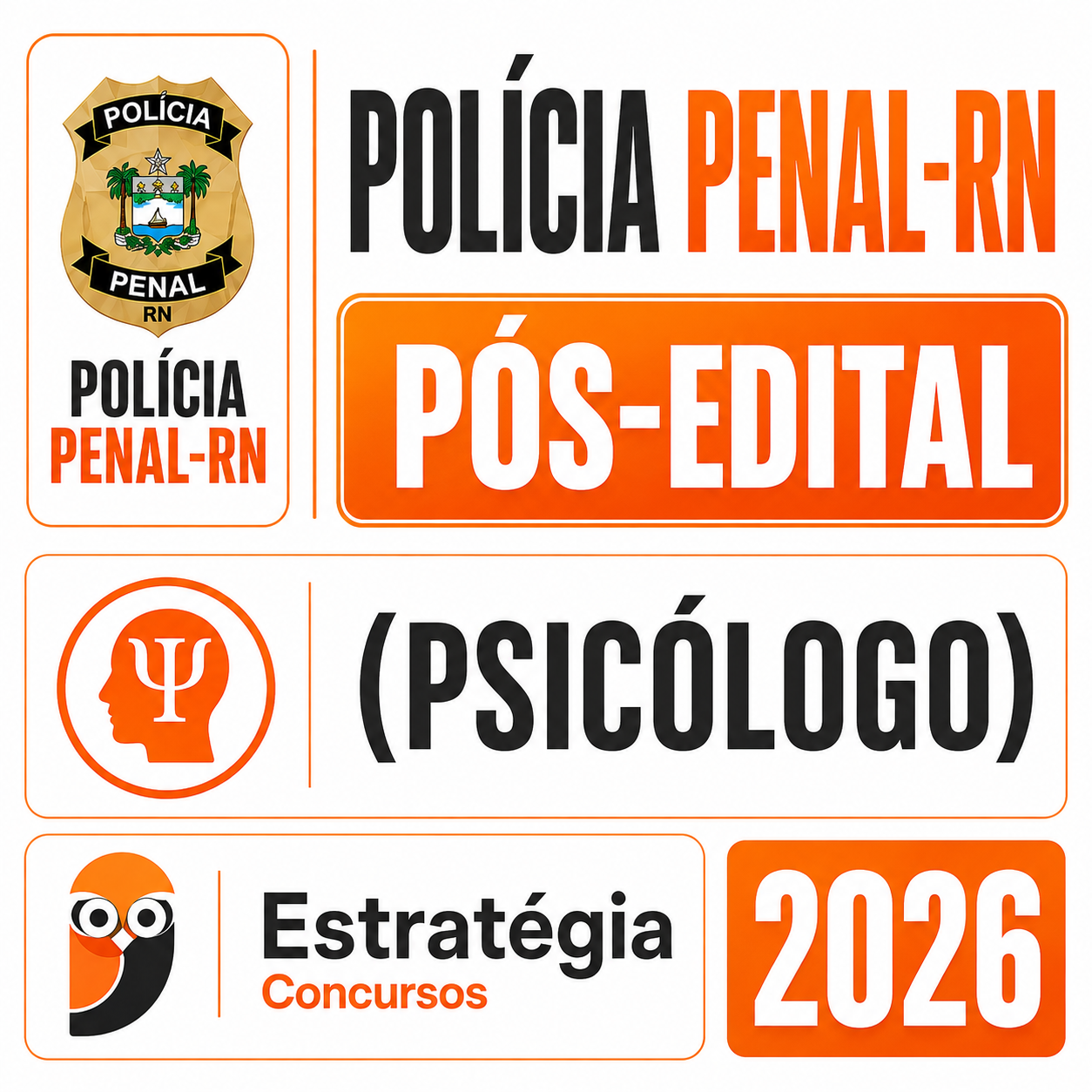40A3A3D8-565F-4FDF-8975-D676E91F6DC3 POLÍCIA PENAL-RN PÓS-EDITAL (PSICÓLOGO) – ESTRATÉGIA 2026 - Imagem 1