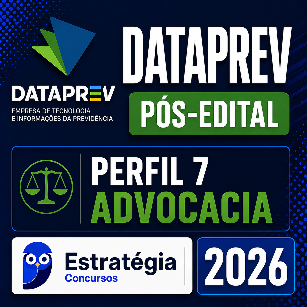 RATEIO-DATAPREV-–.png DATAPREV – PÓS-EDITAL – (PERFIL 7: ADVOCACIA) – ESTRATÉGIA 2026 - Imagem 1